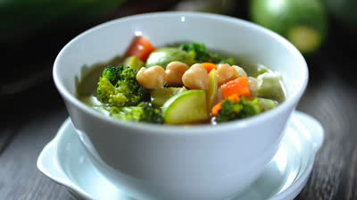 Garbanzos con Verduras