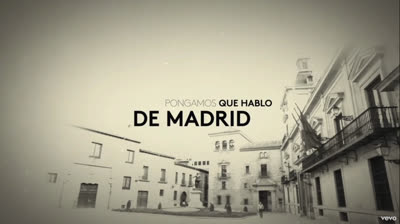 Joaquin Sabina - Pongamos que hablo de madrid