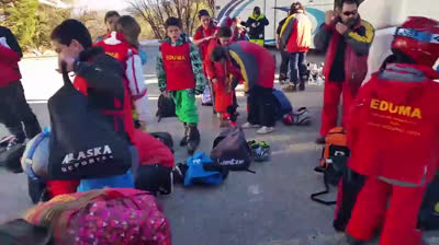 Cámara rápida. Curso esquí sábados en La PInilla/Valdesquí