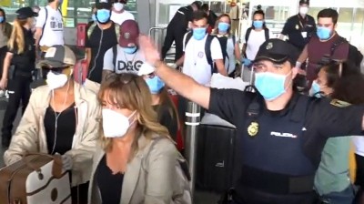 Los concursantes de Supervivientes llegan a Madrid