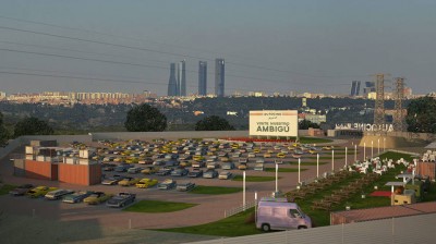 Los autocines se ponen de moda en España