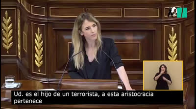 Cayetana Álvarez de Toledo llama terrorista al padre de Pablo Iglesias