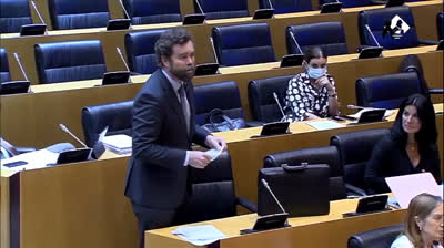 Pablo Iglesias a Espinosa de los Monteros: "Cierre al salir señoría"