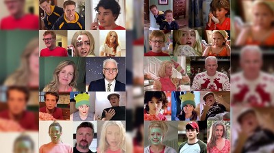 Los protagonistas de la película 'Doce en Casa' recrean algunas de sus escenas