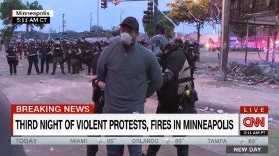 CNN Reporter arrested by Minnesota police