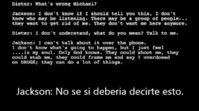 Última llamada de Michael Jackson antes de morir