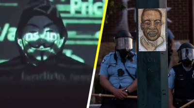 Anonymous habla sobre la policía en Estados Unidos.