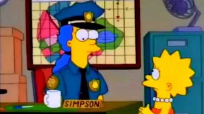 Lisa Simpson predijo los abusos policiales en EE.UU.