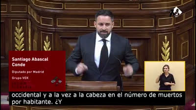 Santiago Abascal: "Gritar 'viva el 8M' en este contexto es como gritar 'viva la enfermedad y la muerte"