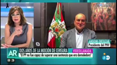 La respuesta a Ana Rosa de Andoni Ortuzar sobre los impuestos