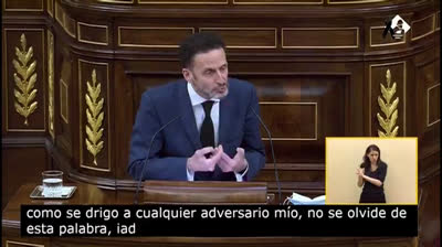 Edmundo Bal a Pedro Sánchez: "No nos gusta usted nada, nada. Somos adversarios. Pero somos el centro moderado"