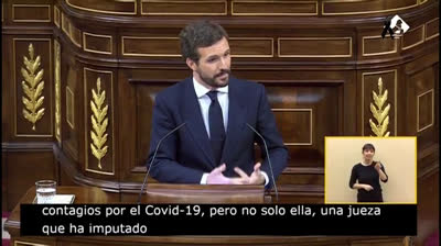 Pablo Casado: "Decir viva el 8M es el grito de rabia de un boxeador sonado"