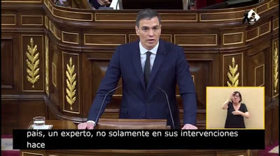 Elogios de Pedro Sánchez a Fernando Simón hoy en el Congreso