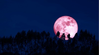 Eclipse lunar del 5 de junio: La luna de fresa