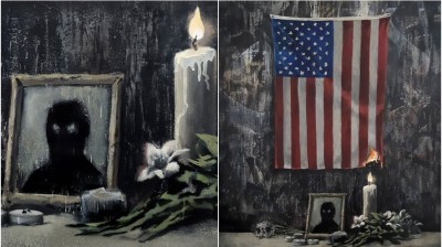 Hommage de Banksy à George Floyd