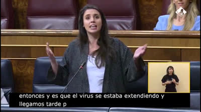 Irene Montero responde a Margarita Prohens