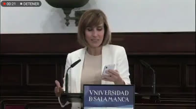 Rosa Melano envía una pregunta a la Universidad de Salamanca
