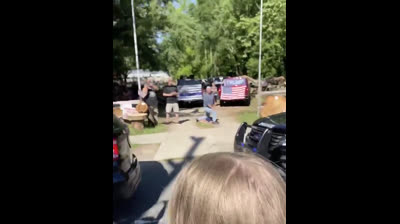 NJ corrections officer and FedEx employee mocking the death of George Floyd