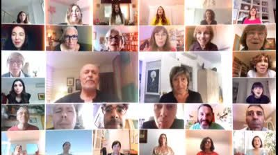 640 voces cantan "Viva la vida" de Coldplay para Fundación La Caixa