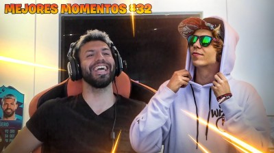 El Rubius hablando en directo con el Kun Agüero