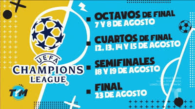 Así será el nuevo formato para la Champions League 2020 en agosto