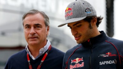 Carlos Sainz JR felicita a su padre por el Premio Princesa de Asturias