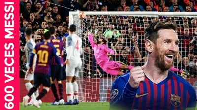 Messi goles contra el Liverpool