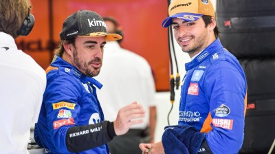 Fernando Alonso, figura clave para Carlos Sainz