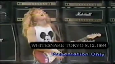 Whitesnake 'Crying In The Rain' Kings Of The Day (Live 1984)