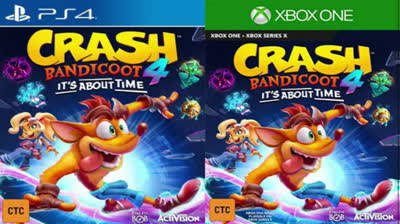 Crash Bandicoot 4 “It’s about time” filtrado para PS4 y XBOX ONE