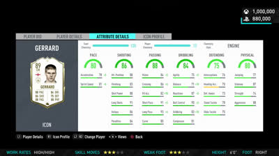 Steven Gerrard in FUT 20