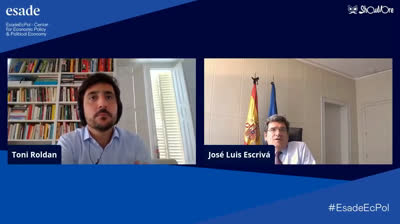 José Luis Escrivá: "Cada año que aumenta la edad efectiva de jubilación tiene un efecto extraordinario"