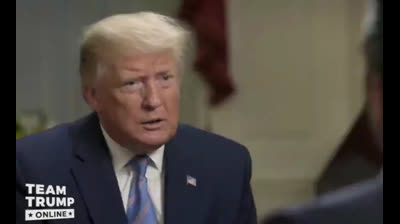 President Trump about Joe Biden: "He is not equipped to do it."