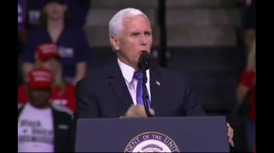 VP Mike Pence: "We will always put the health of America first."
