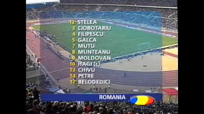 Italia vs Rumania - Eurocopa 2000 - Cuartos de Final