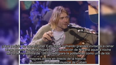 Venden la mítica guitarra de Kurt Cobain por 6 millones de dólares | MTV Unplugged