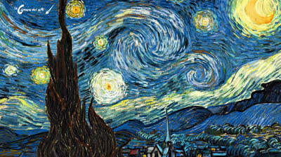 A different vision of Van Gogh's "Starry Night