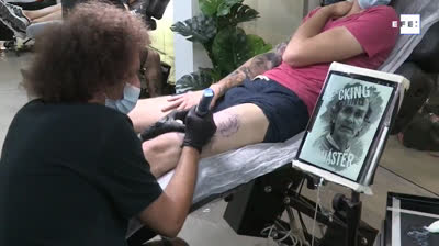 Tatuaje de Fernando Simón