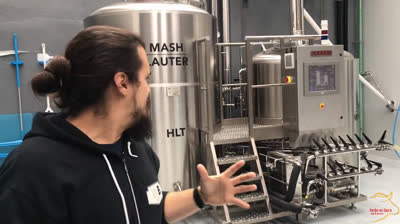 Handcrafted beer production in Madrid