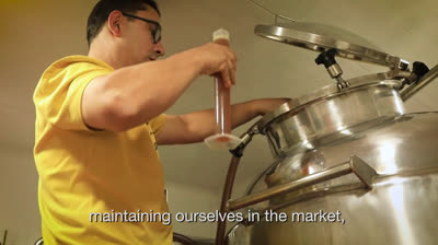 We know the Moska beer of Girona