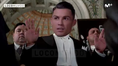 Cristiano Ronaldo se convierte en Al Capone en “Los Intocables de Eliot Ness”