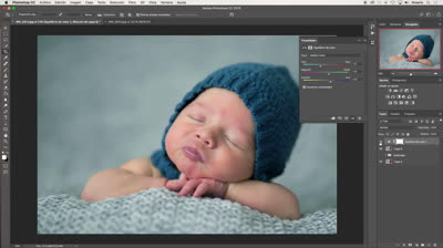 Editing baby pictures