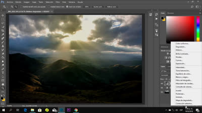 Learn how to edit landscapes in Photoshop