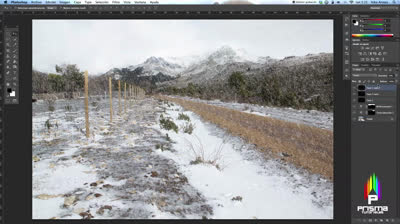 Snow in Photoshop