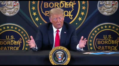 Donald Trump: "Two things that have never changed: a wall and a wheel."