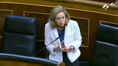 Nadia Calviño responde a Oskar Matute sobre las recetas de la CEOE