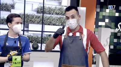 MASTERCHEF ELOPI23 en la TV | DERBI de HUEVOS SPORTING vs OVIEDO