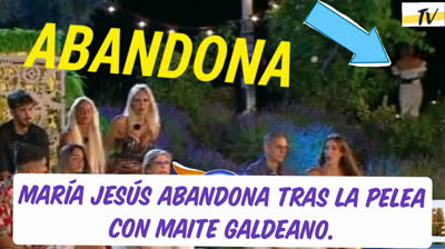 Discusión de Maite con María Jesús en La Casa Fuerte | María Jesús abandona