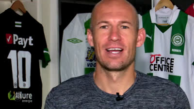 Arjen Robben vuelve al fútbol con el Groningen!!