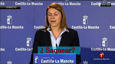 Video Cospedal Saquear Castilla La Mancha